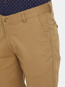 V-Mart Men Classic Slim Fit Mid -Rise Casual Trouser
