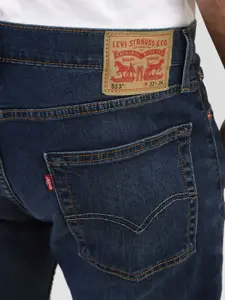 Levis Men Straight Fit Clean Look Light Fade Jeans