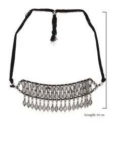 Fida Silver-Plated Mirror Necklace