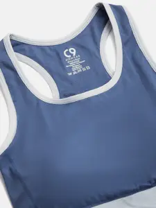 C9 AIRWEAR Girls Full Coverage Lightly Padded All Day Comfort Seamless Sports Bra