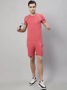 MACK JONNEY Round Neck Short Sleeves Comfort Co-Ords