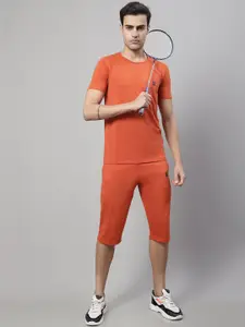 MACK JONNEY Round Neck Short Sleeves Soft and Breathable Comfort Co-Ords