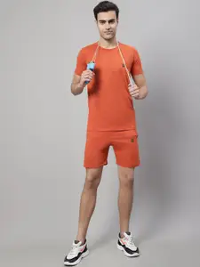 MACK JONNEY Men Skin Friendly T-Shirt & Shorts Co-Ord Set