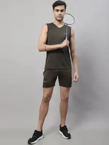 MACK JONNEY JONNEY Dry-Fit T-Shirt With Shorts