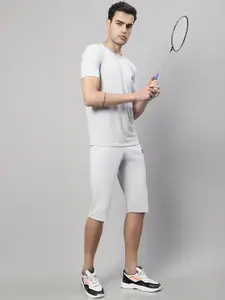 MACK JONNEY Round Neck Short Sleeves Soft and Breathable Comfort Co-Ords