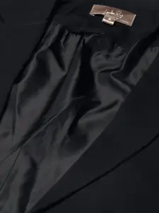 London Rag Solid Single Breasted Cropped Blazer