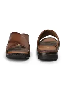 Liberty Men Textured Fabric Comfort Sandals