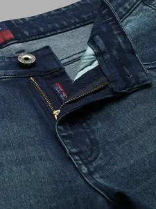 Allen Cooper Men Mid-Rise Heavy Fade Stretchable Jeans