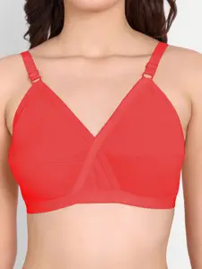 FIMS Pack of 2 Non Paddded Full Coverage Cotton Everyday Bra