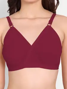 FIMS Pack of 2 Non Paddded Full Coverage Cotton Everyday Bra