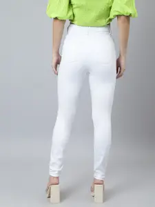 GUTI Women Skinny Fit High-Rise Stretchable Jeans