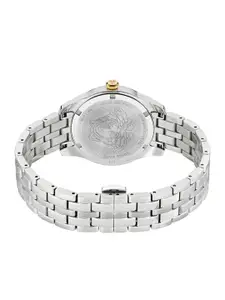 Versace Women Dial & Stainless Steel Bracelet Style Straps Analogue Watch VE6C00323
