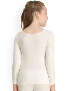 Kanvin Pack of 2 Off-White Thermal Tops 2340OW2340