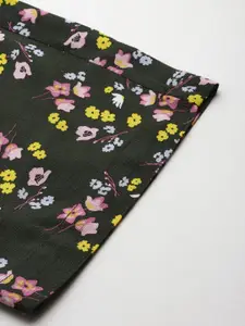 Rue Collection Women Pure Cotton Printed Lounge Pants