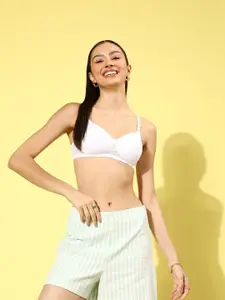 DressBerry Floral Bra - Full Coverage Lightly Padded