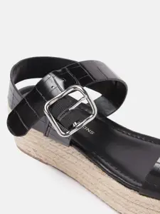 DOROTHY PERKINS Women Croc Textured Wedge Heels