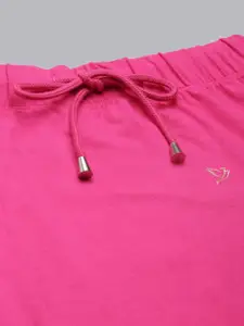 TWIN BIRDS Side Slit High-Rise Stretchable Viscose Saree Skirt