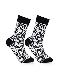 Bonjour Men Pack Of 3 Assorted Calf Length Socks