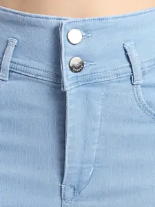 TYFFYN Women High-Rise Light Fade Slim Fit Stretchable Jeans