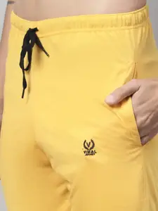 MACK JONNEY Men Mid-Rise Above Knee Cotton Sports Shorts