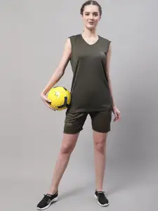 MACK JONNEY JONNEY Dry-Fit T-Shirt With Shorts Co-Ords