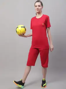 MACK JONNEY Cotton T-Shirt With Capris