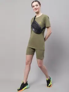 MACK JONNEY Cotton T-Shirt & Shorts Co-Ords