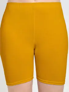 Jinfo Women Pack Of 3 Cotton Cycling Sports Shorts