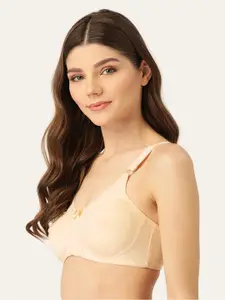 Lady Lyka Non-Wired All Day Comfort Seamless Cotton T-Shirt Bra