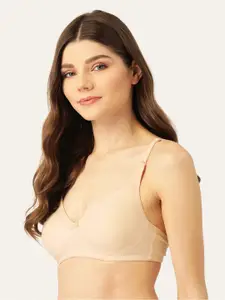 Lady Lyka Non-Padded Non-Wired Medium Coverage Seamless All Day Comfort Cotton T-shirt Bra