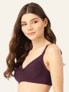 Lady Lyka  Non-Wired Non-Padded Medium Coverage All Day Comfort Cotton T-shirt Bra