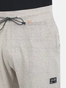 Monte Carlo Men Printed Cotton Track Pants