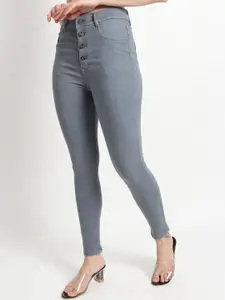 TYFFYN Women Slim Fit High-Rise Stretchable Jeans