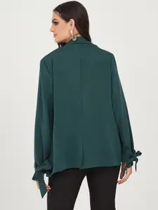 Styli Front-Open Regular-Fit Formal Blazer