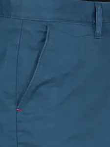 t-base Men Mid Rise Cotton Chino Shorts