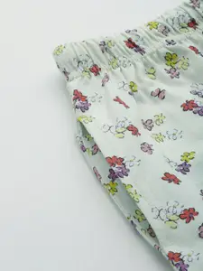 DressBerry Women Floral Printed Cotton Night Suit