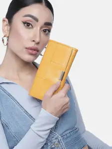 Van Heusen Women Solid Two Fold Wallet