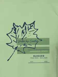 BULLMER Pack Of 2 Graphic Printed Hooded Cotton Sweatshirt