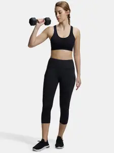 Jockey Wirefree Padded Super Combed Cotton Full Coverage Racer Back Active Bra-1380