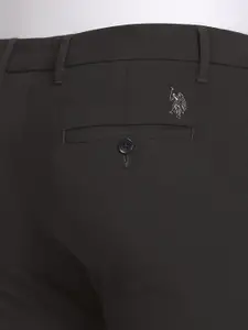 U.S. Polo Assn. Men Mid Rise Chinos Trousers
