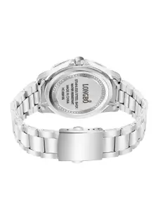 LONGBO Men Dial & Stainless Steel Bracelet Style Straps Analogue Watch Long-83446