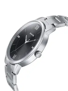 Sonata Men Dial & Bracelet Style Straps Analogue Watch 7142SM02