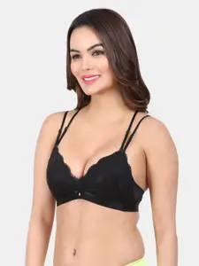 Amour Secret Self Design Lightly Padded All Day Comfort Bralette Bra