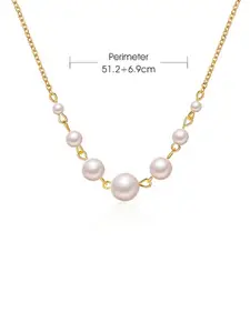 Jewels Galaxy Gold-Plated Necklace