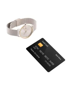 Lacoste Women Crocorgin Le Bracelet Style Analogue Watch 2001286-Silver