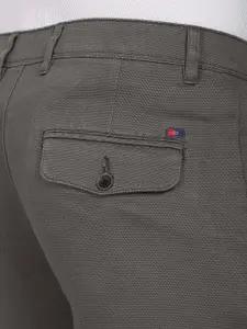 AD By Arvind Men Slim Fit Chinos Trousers