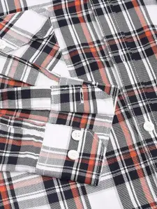 Sztori Plus Size Classic Tartan Checked Pure Cotton Casual Shirt