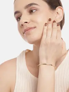 Zavya Sterling Silver Gold-Plated Bracelet