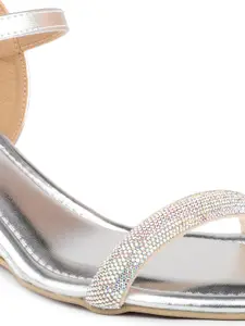 Inc 5 Embellished Backstrap Wedge Heels