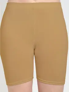 Jinfo Women Pack Of 3 Mid Rise Cotton Sports Shorts